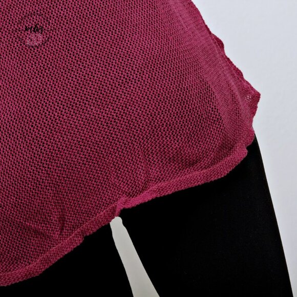 Free People Vintage Floral Laced Trim Sheer Mesh Sleeveless Round Neck Top - Picture 13 of 16